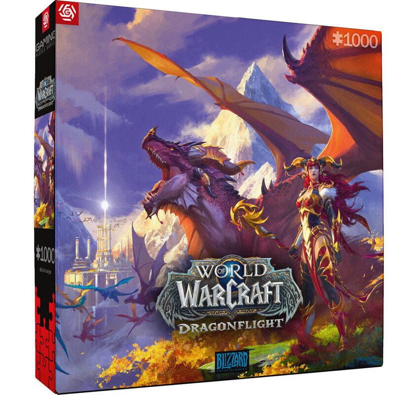 Good Loot, пазл, Gaming Puzzle, World of Warcraft Dragonflight Alextrasza, 1000 шт.
Good Loot, пазл, Gaming Puzzle, World of Warcraft Dragonflight Alextrasza, 1000 шт.
