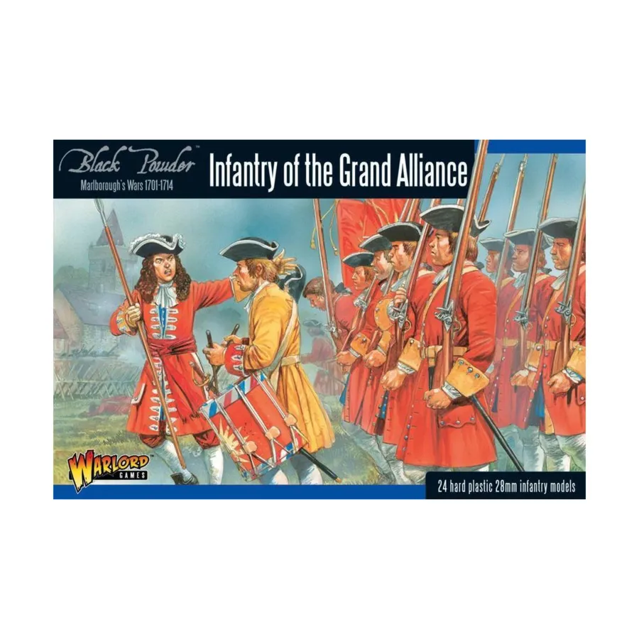 Пехота Великого Альянса, Black Powder - Marlborough's Wars 1701-1714 (28mm)
Пехота Великого Альянса, Black Powder - Marlborough's Wars 1701-1714 (28mm)