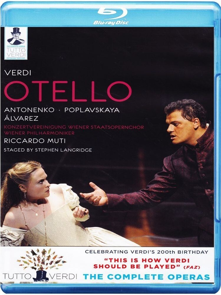 Диск Blu-ray Otello (BLU-RAY)
Диск Blu-ray Otello (BLU-RAY)
