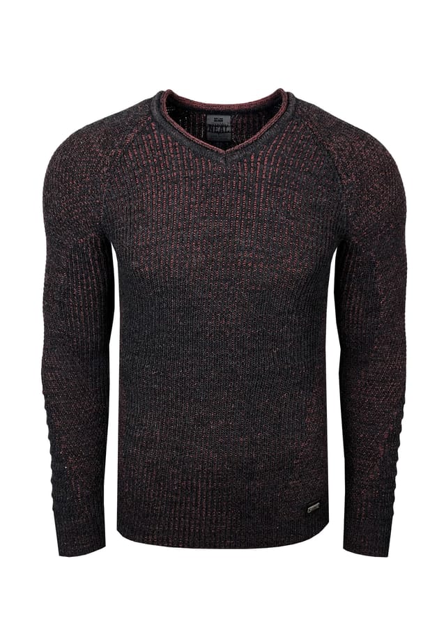 Вязаный свитер с необычным узором вязки Rusty Neal, серый
Вязаный свитер с необычным узором вязки Rusty Neal, серый