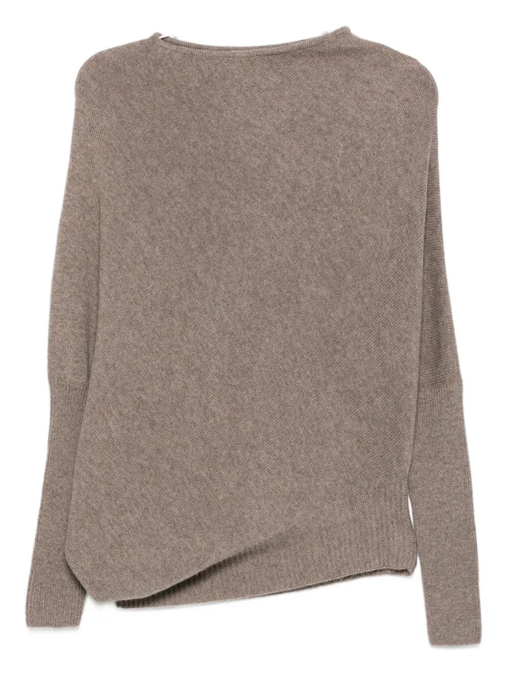 Свитер с асимметричным подолом Agnona, нейтральный
Свитер с асимметричным подолом Agnona, нейтральный