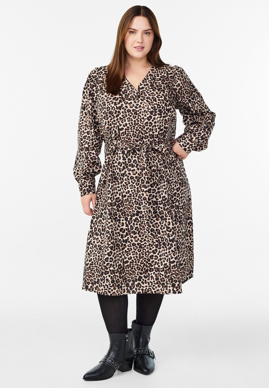 Платье Zizzi Day dress, Leo Aop/Brown
Платье Zizzi Day dress, Leo Aop/Brown