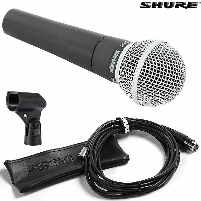 Вокальный микрофон Shure SM58-CN with XLR Cable
Вокальный микрофон Shure SM58-CN with XLR Cable