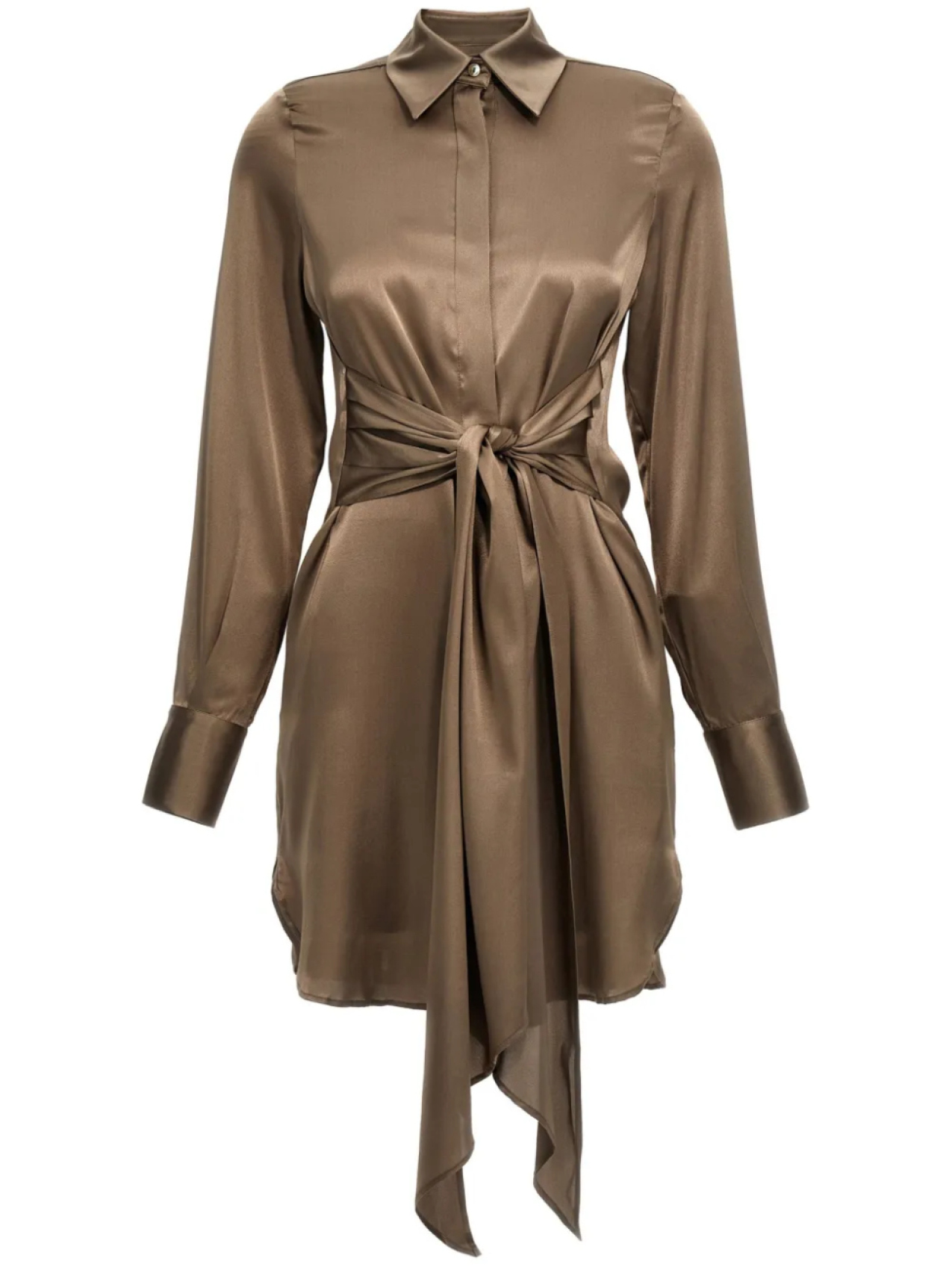 LE TWINS платье-рубашка Cervia, коричневый
LE TWINS платье-рубашка Cervia, коричневый