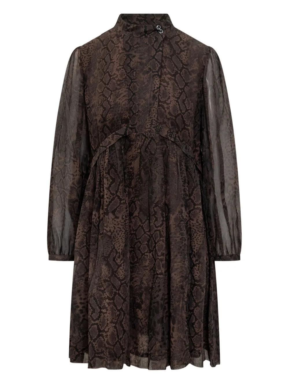 Платье Simba из змеиной кожи на пуговицах Ba&Sh, коричневый
Платье Simba из змеиной кожи на пуговицах Ba&Sh, коричневый