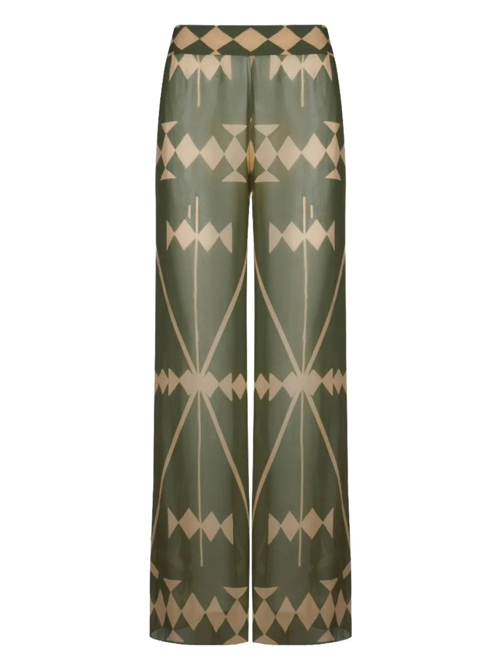 Брюки с геометрическим принтом Johanna Ortiz, зеленый
Брюки с геометрическим принтом Johanna Ortiz, зеленый