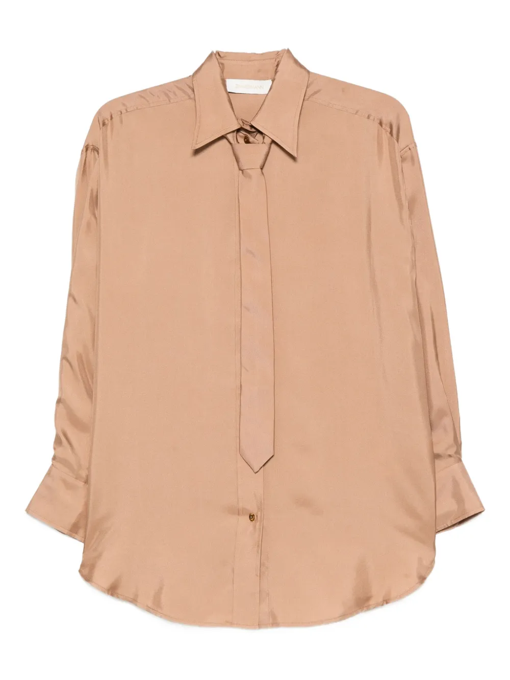 Шелковая рубашка ZIMMERMANN, коричневый
Шелковая рубашка ZIMMERMANN, коричневый