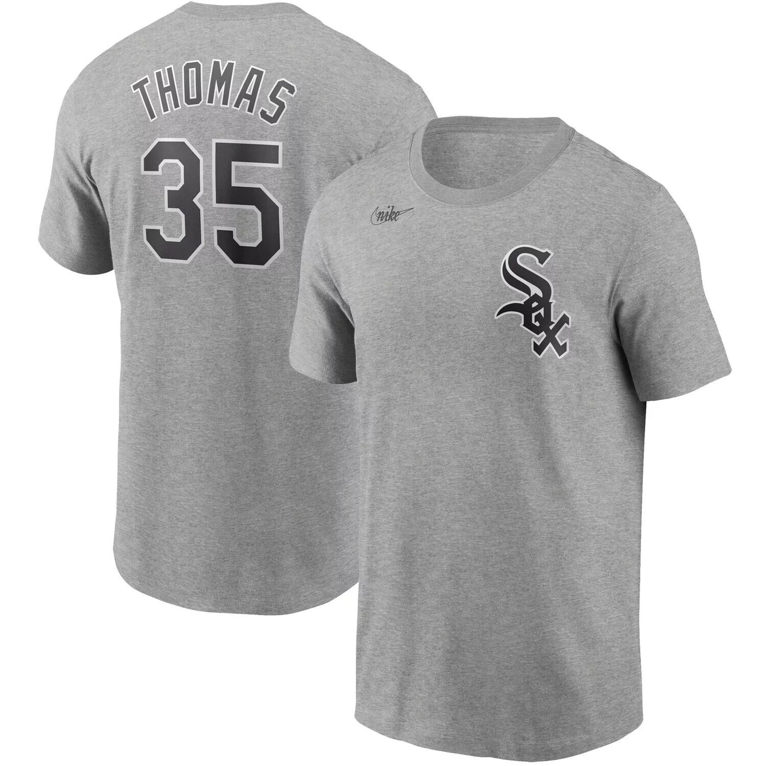 Мужская футболка Nike Frank Thomas Grey Chicago White Sox Cooperstown Collection с именем и номером
Мужская футболка Nike Frank Thomas Grey Chicago White Sox Cooperstown Collection с именем и номером