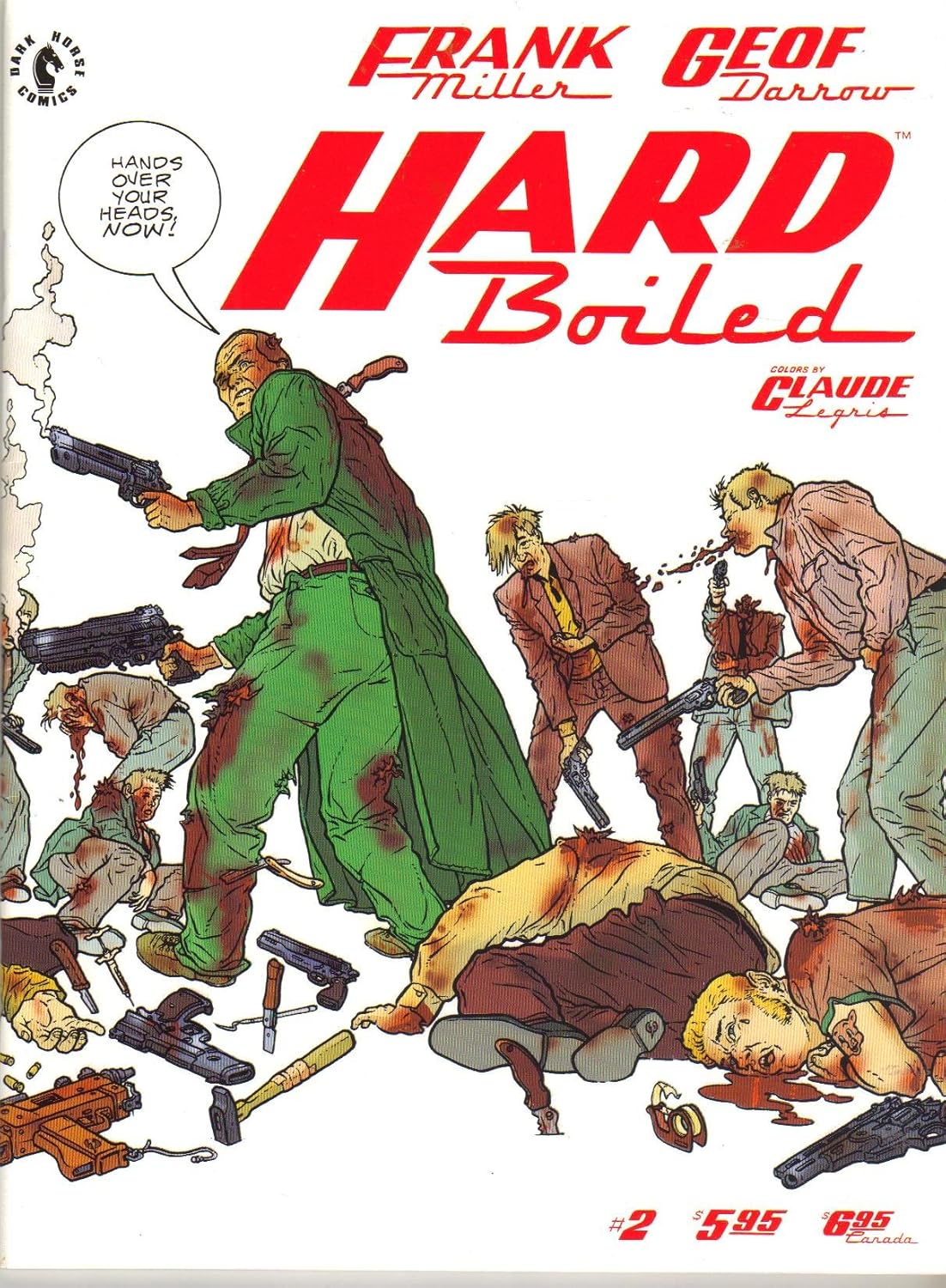 Hard Boiled #2 - Book Two of Three - Frank Miller (Dark Horse Comics)
Hard Boiled #2 - Book Two of Three - Frank Miller (Dark Horse Comics)