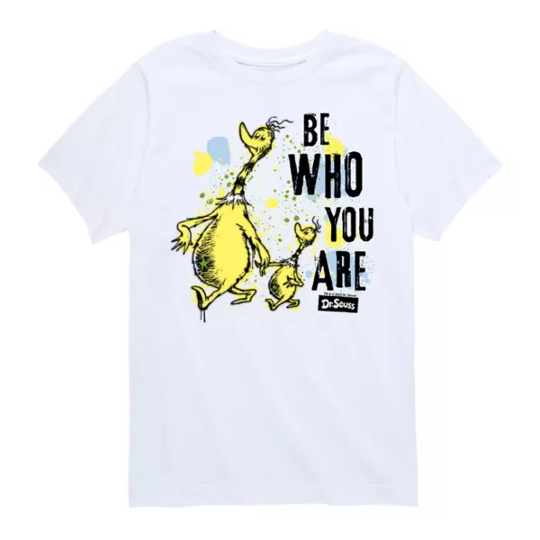 Футболка для мальчиков 8-20 лет с принтом "Будь собой" Dr Seuss Licensed Character, белый
Футболка для мальчиков 8-20 лет с принтом "Будь собой" Dr Seuss Licensed Character, белый
