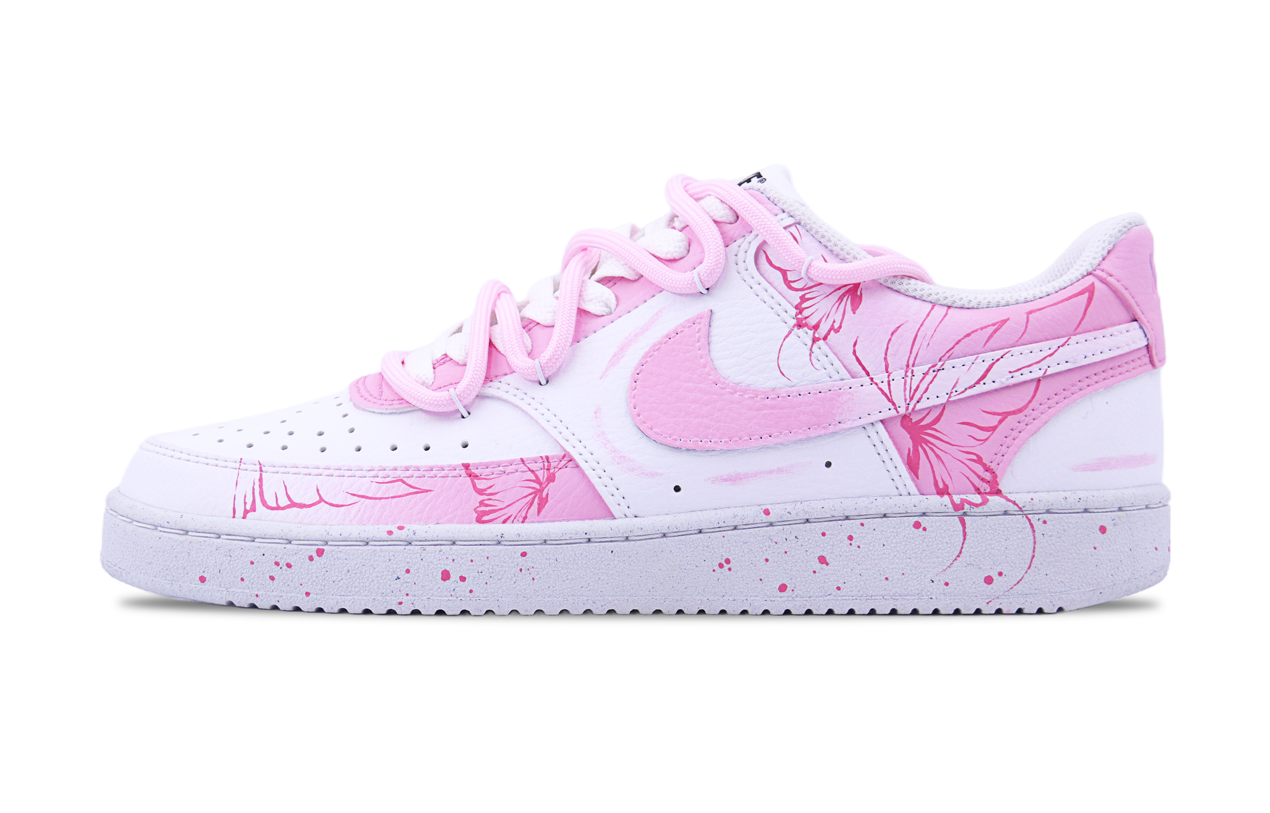 Nike Кроссовки Court Vision 1 с низким верхом, противоскользящие, износостойкие, мужские, белые, розовые
Nike Кроссовки Court Vision 1 с низким верхом, противоскользящие, износостойкие, мужские, белые, розовые