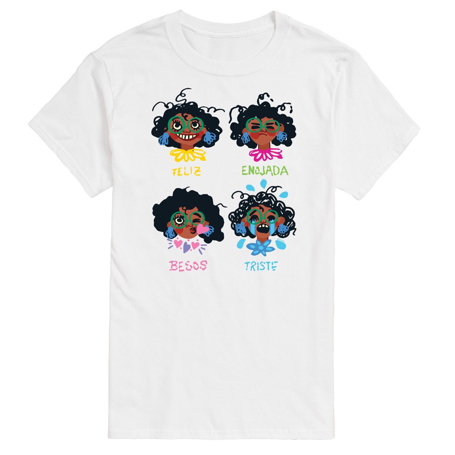 Большая и высокая футболка с рисунком Encanto Mirabel от Disney License
Большая и высокая футболка с рисунком Encanto Mirabel от Disney License