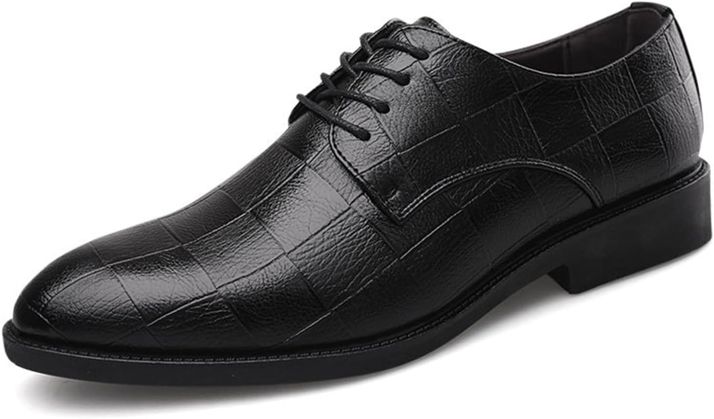 Мужские оксфорды KYOESCAI, классические деловые туфли на шнуровке, дерби, стойкие к скольжению, для работы, офиса и свадьбы, черный
Мужские оксфорды KYOESCAI, классические деловые туфли на шнуровке, дерби, стойкие к скольжению, для работы, офиса и свадьбы, черный