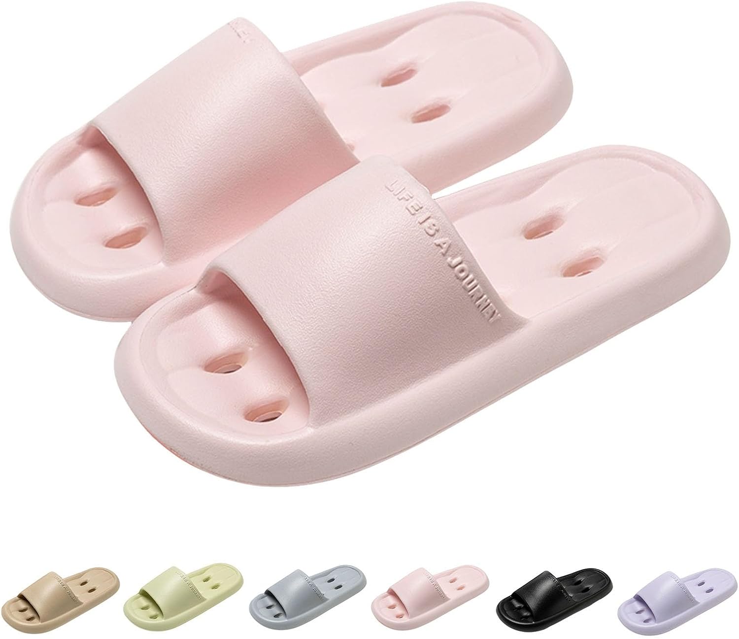 Душевые тапочки для женщин и мужчин с массажным эффектом, мягкая амортизированная подошва - противоскользящие шлепанцы, быстро сохнущие сланцы, пляжные сандалии, переносные тапочки Generic, розовый
Душевые тапочки для женщин и мужчин с массажным эффектом, мягкая амортизированная подошва - противоскользящие шлепанцы, быстро сохнущие сланцы, пляжные сандалии, переносные тапочки Generic, розовый