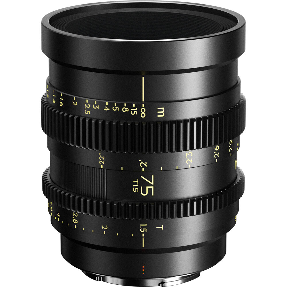 Кинообъектив Thypoch Simera-C 75 мм T1.5 (Sony E)
Кинообъектив Thypoch Simera-C 75 мм T1.5 (Sony E)