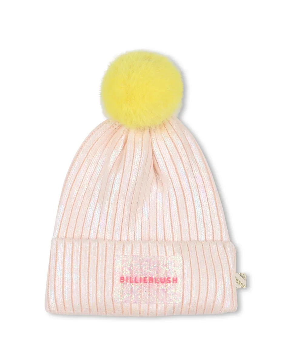 Розовая детская шапочка из акрила Billieblush
Розовая детская шапочка из акрила Billieblush