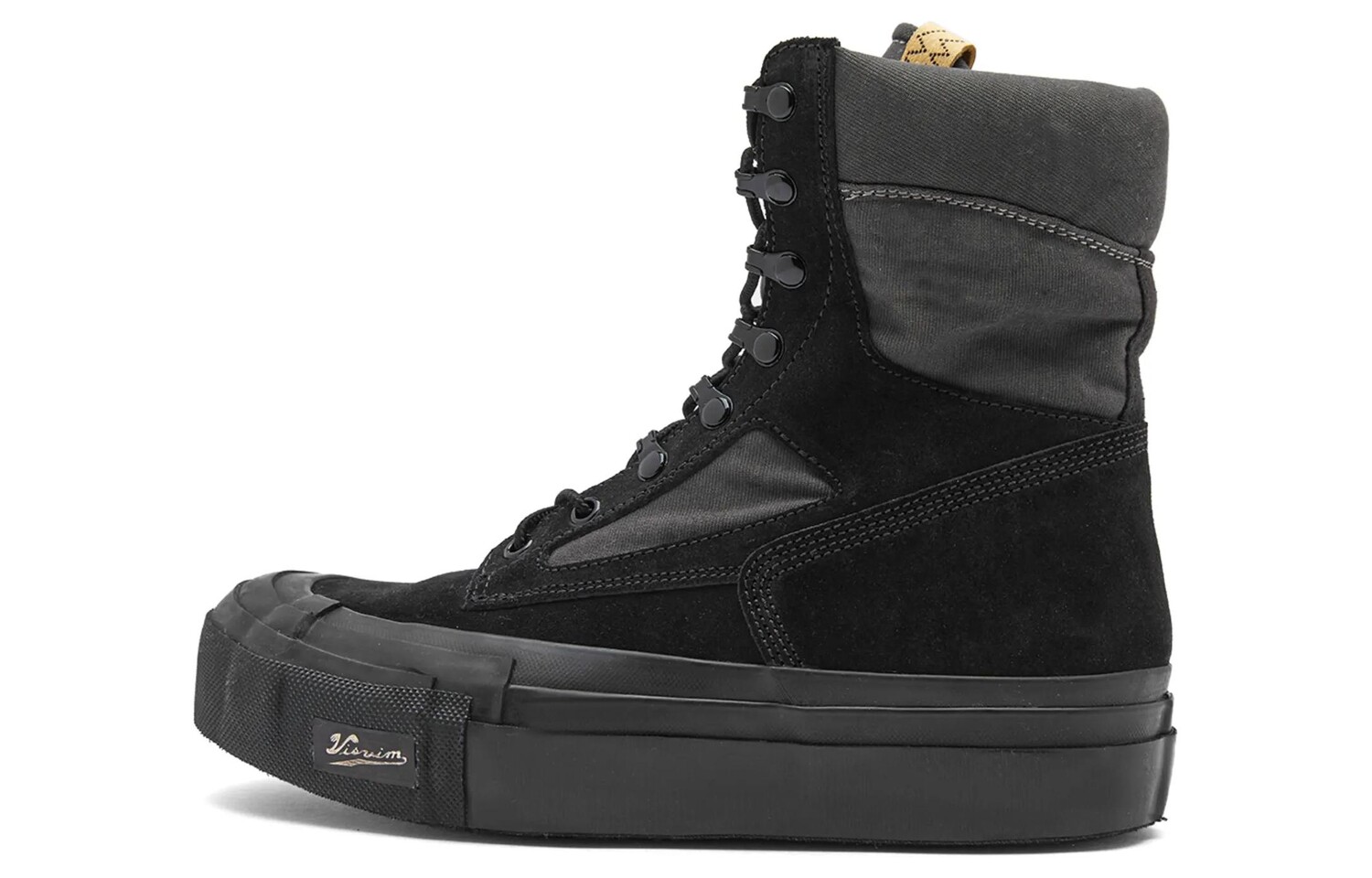 Стильные мужские кеды для скейтбординга с высоким верхом черного цвета Visvim
Стильные мужские кеды для скейтбординга с высоким верхом черного цвета Visvim