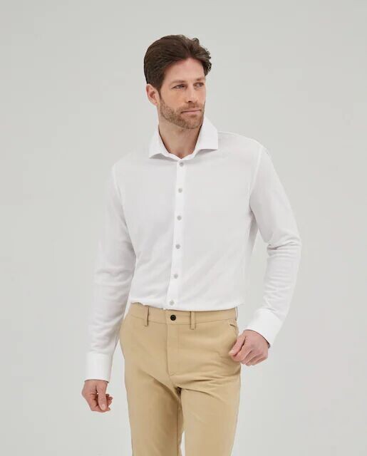 Однотонная мужская рубашка стандартного кроя Sepiia, белый
Однотонная мужская рубашка стандартного кроя Sepiia, белый