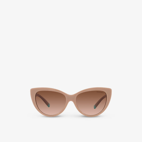 Солнцезащитные очки Tf4196 в оправе «кошачий глаз» из ацетата с фирменной отделкой Tiffany & Co, коричневый
Солнцезащитные очки Tf4196 в оправе «кошачий глаз» из ацетата с фирменной отделкой Tiffany & Co, коричневый