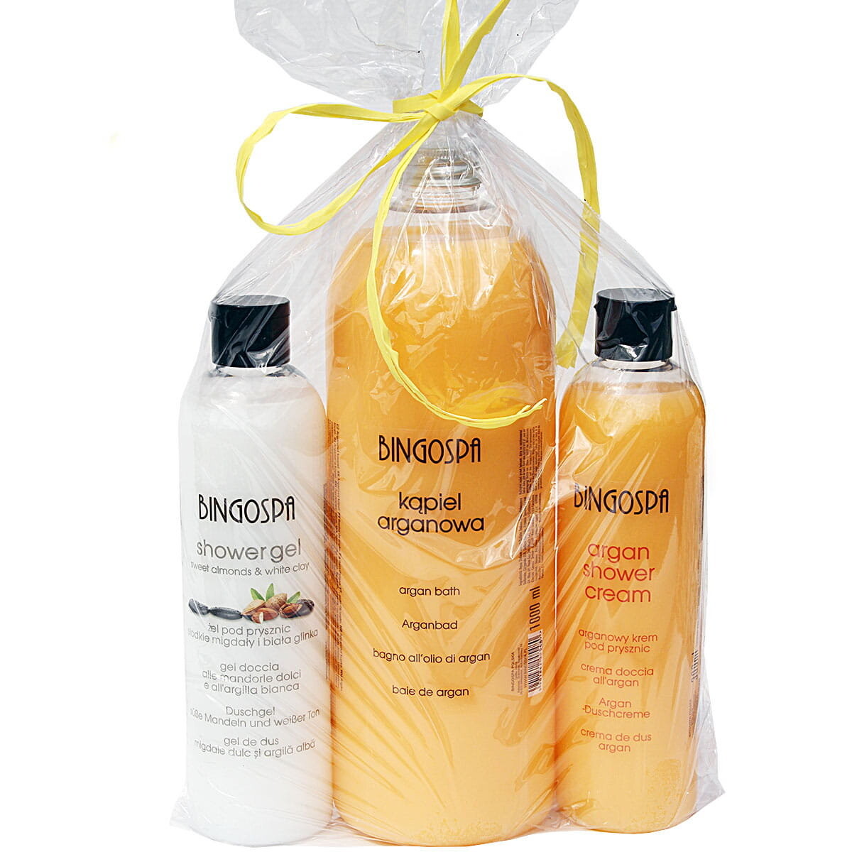 BINGOSPA, Миндаль и персики, Набор для душа и ванны, 3 шт
BINGOSPA, Миндаль и персики, Набор для душа и ванны, 3 шт