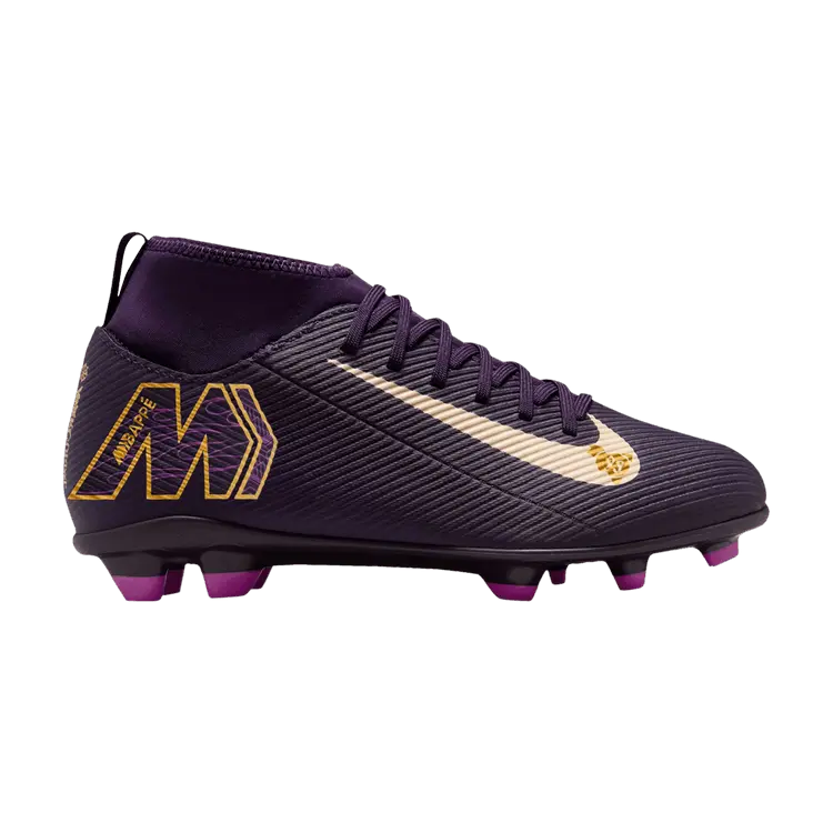 Кроссовки Kylian Mbappé x Mercurial Superfly 10 Club MG GS 'Grand Purple', фиолетовый 
Кроссовки Kylian Mbappé x Mercurial Superfly 10 Club MG GS 'Grand Purple', фиолетовый