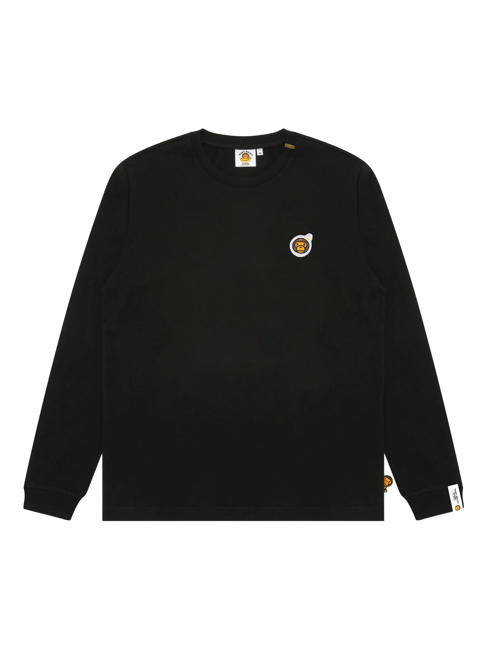 Футболка Baby Milo с длинными рукавами Baby Milo Store By A Bathing Ape, черный
Футболка Baby Milo с длинными рукавами Baby Milo Store By A Bathing Ape, черный