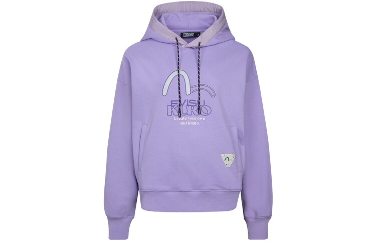 Свитшот женский фиолетовый Evisu
Свитшот женский фиолетовый Evisu