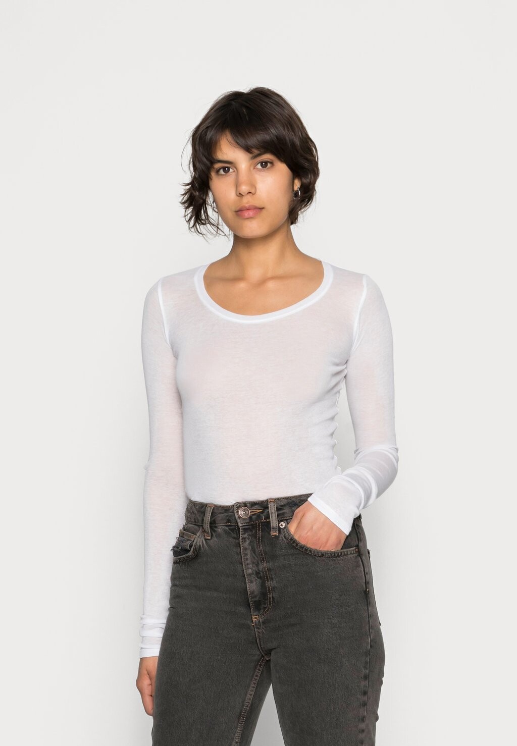 Футболка с длинным рукавом American Vintage, белый
Футболка с длинным рукавом American Vintage, белый