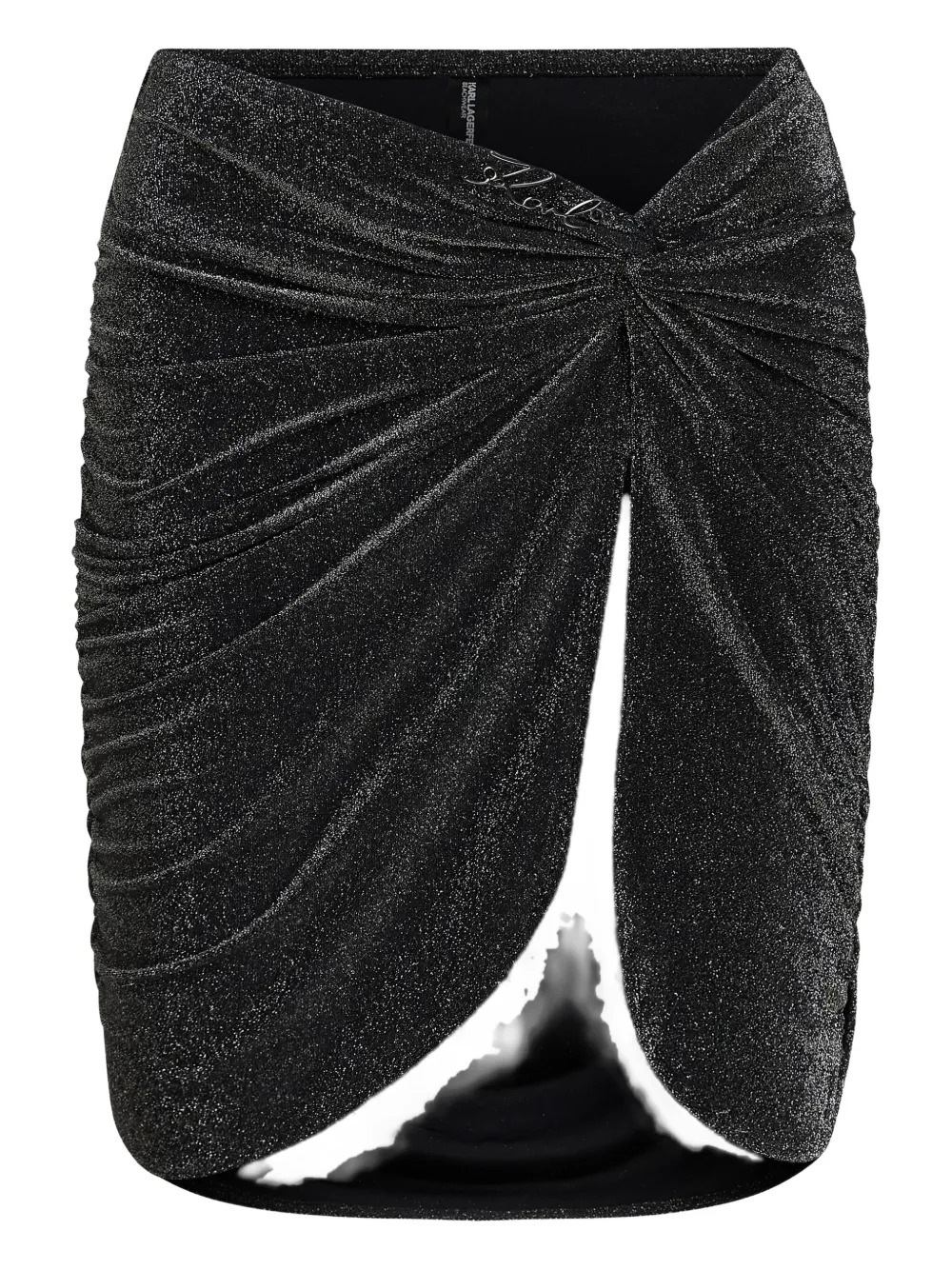 Юбка с эффектом металлик Karl Lagerfeld, черный
Юбка с эффектом металлик Karl Lagerfeld, черный