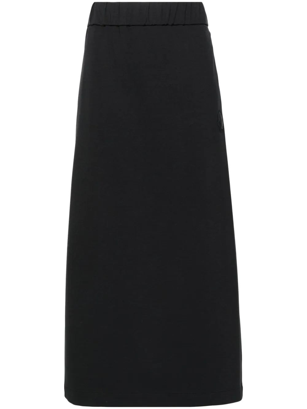 Юбка миди из джерси с нашивкой-логотипом MONCLER, черный
Юбка миди из джерси с нашивкой-логотипом MONCLER, черный