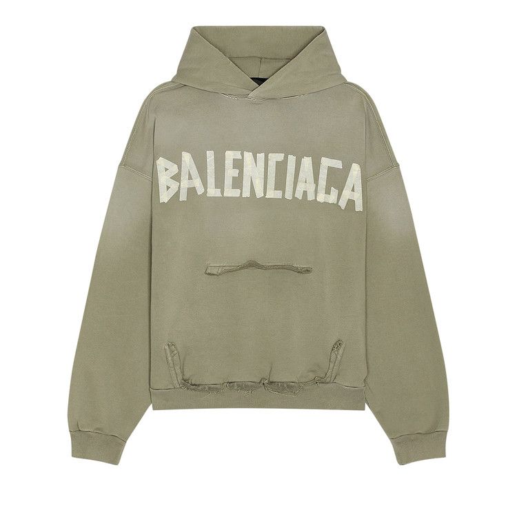 Худи Balenciaga Ripped Pocket Hoodie, Army Green
Худи Balenciaga Ripped Pocket Hoodie, Army Green