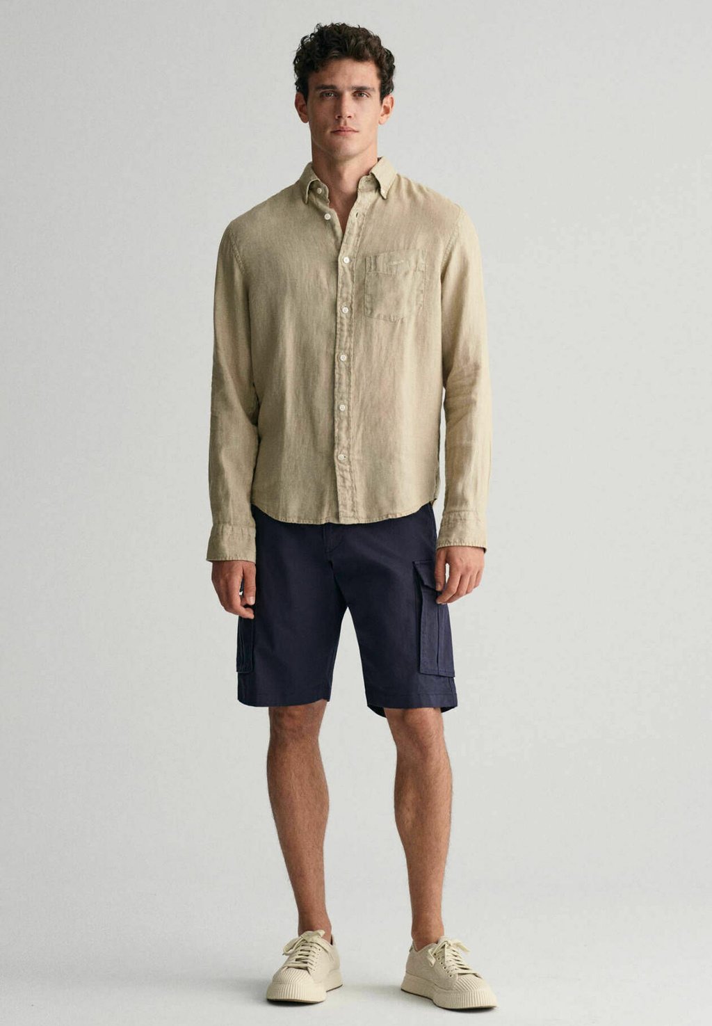 Шорты GANT, темно-синий 
Шорты GANT, темно-синий