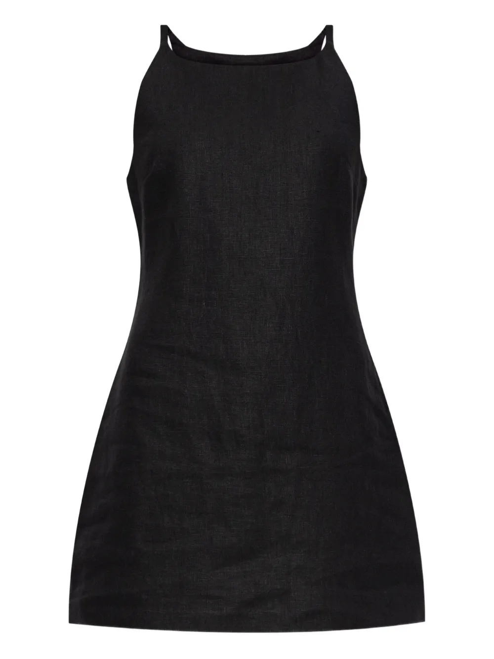 Льняное платье мини с квадратным вырезом Posse, черный
Льняное платье мини с квадратным вырезом Posse, черный