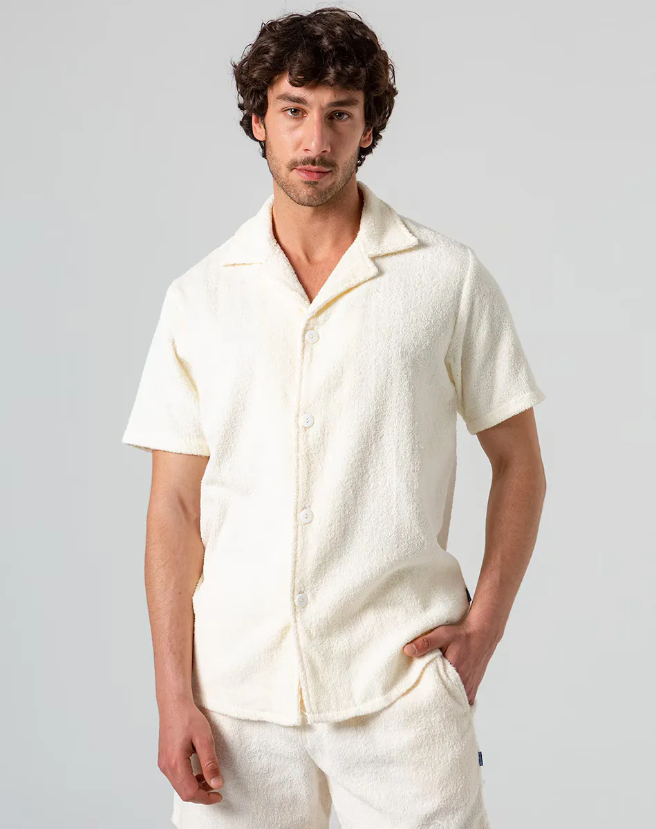 Обычная однотонная мужская рубашка кремового цвета Skydiver, кремовый
Обычная однотонная мужская рубашка кремового цвета Skydiver, кремовый