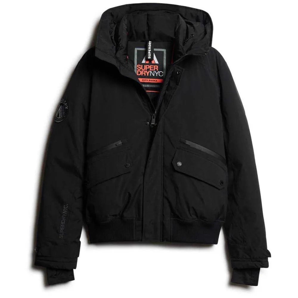 Куртка Superdry City Padded bomber, черный
Куртка Superdry City Padded bomber, черный
