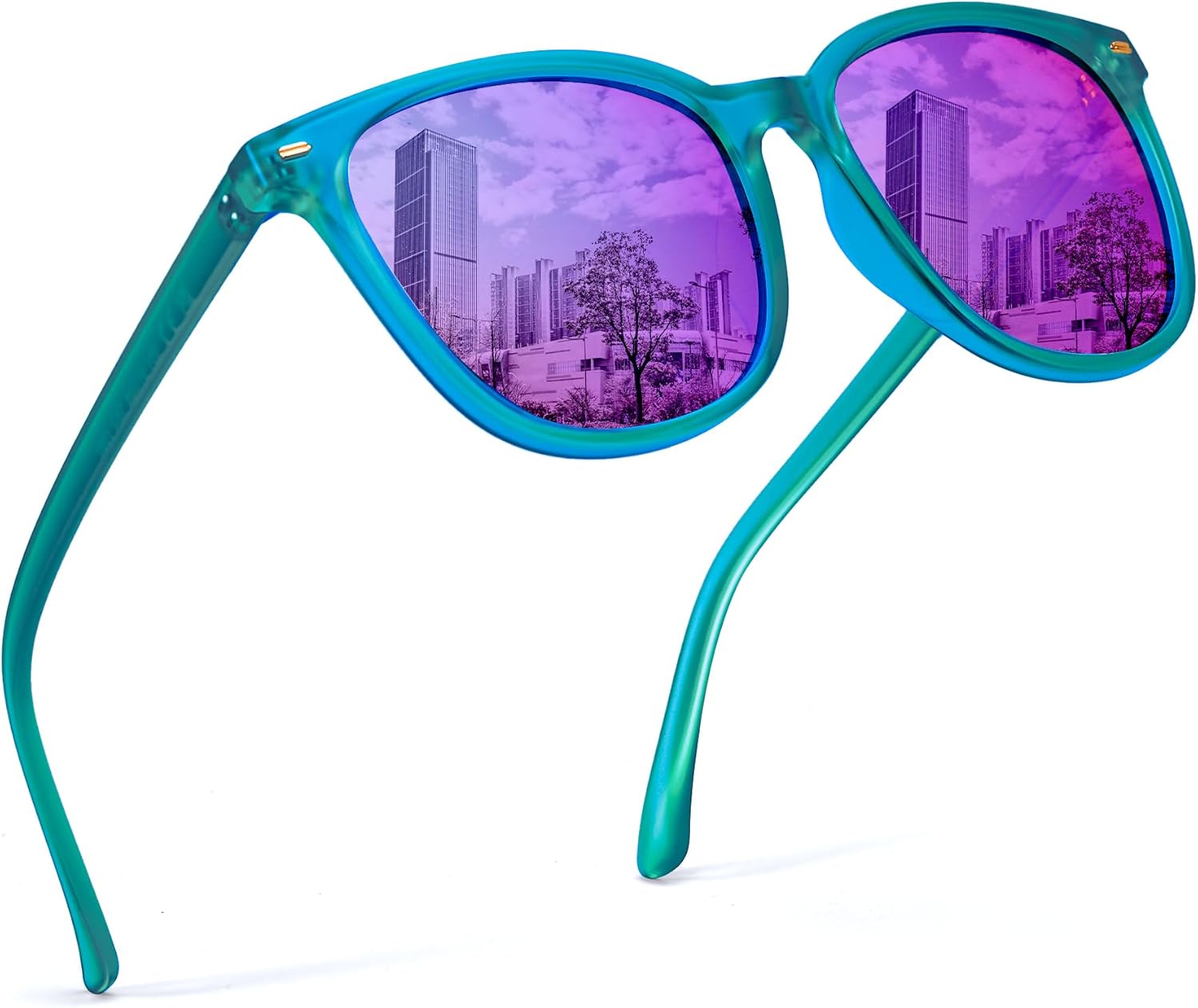 Женские поляризованные солнцезащитные очки FancyPink с защитой UV400, зеркальные, для пляжа, модные солнцезащитные очки для женщин, A03 Green Frame Purple Mirror Lenses
Женские поляризованные солнцезащитные очки FancyPink с защитой UV400, зеркальные, для пляжа, модные солнцезащитные очки для женщин, A03 Green Frame Purple Mirror Lenses