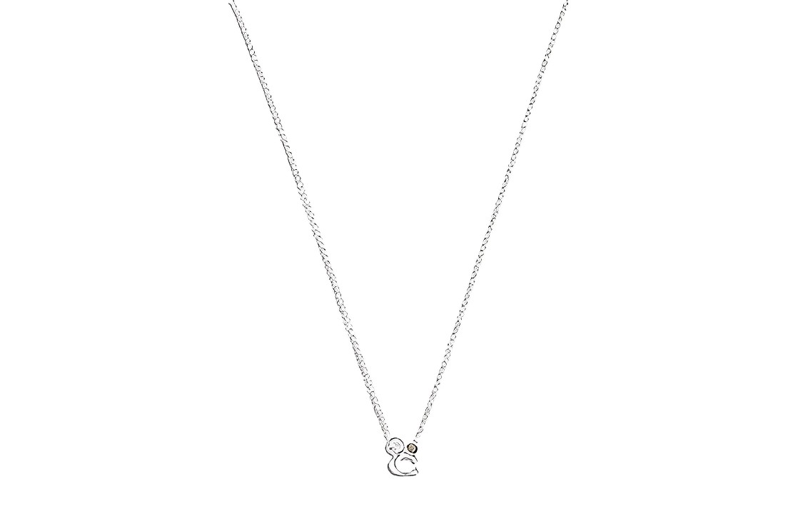 COACH Серебряное ожерелье из плексигласа для женщин
COACH Серебряное ожерелье из плексигласа для женщин