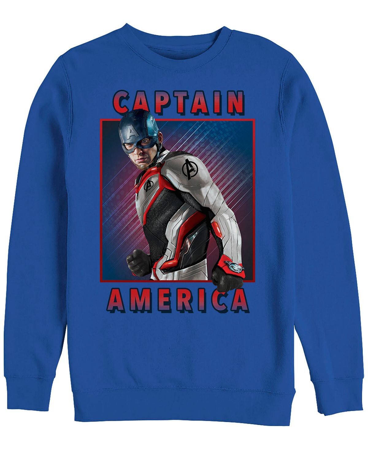 Мужская куртка Marvel Avengers Endgame с портретом Капитана Америки, флис с круглым вырезом Fifth Sun
Мужская куртка Marvel Avengers Endgame с портретом Капитана Америки, флис с круглым вырезом Fifth Sun