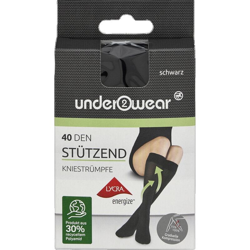 Поддерживающие гольфы черного цвета плотностью 40 ден. 35/38 under2wear, 1 шт.
Поддерживающие гольфы черного цвета плотностью 40 ден. 35/38 under2wear, 1 шт.