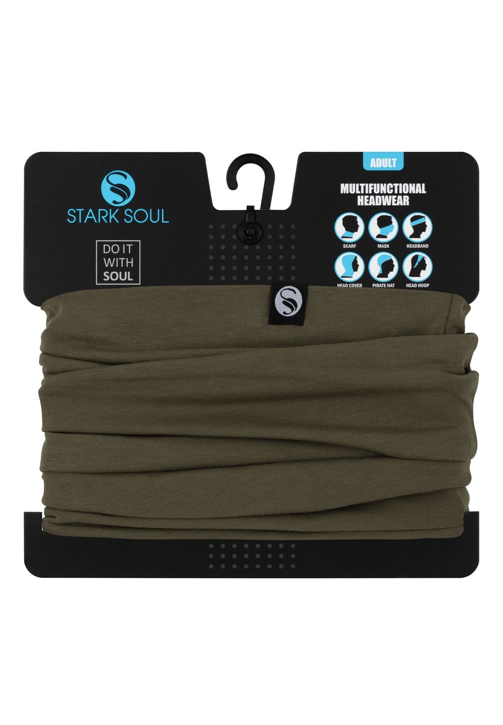 Шарф-труба UNISEX Stark Soul, хаки
Шарф-труба UNISEX Stark Soul, хаки