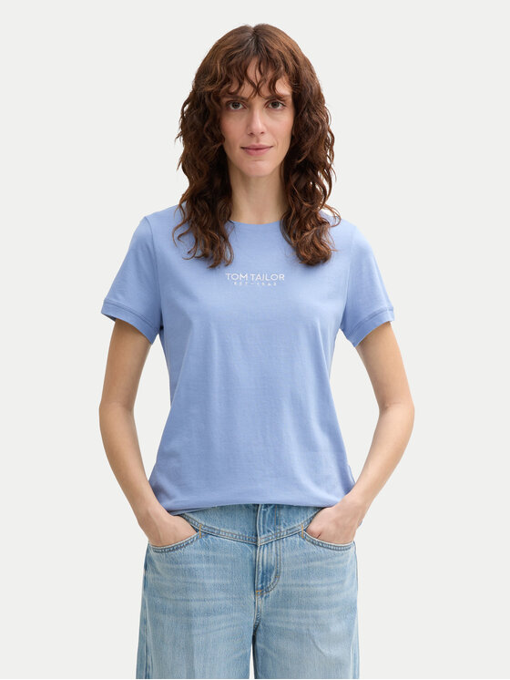 Футболка обычного кроя 1045543 Tom Tailor, синий
Футболка обычного кроя 1045543 Tom Tailor, синий