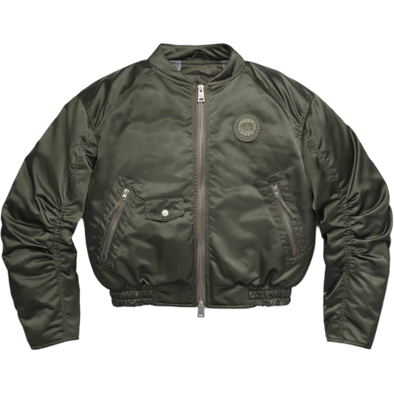 Замковая куртка-бомбер Canada Goose, зеленый
Замковая куртка-бомбер Canada Goose, зеленый