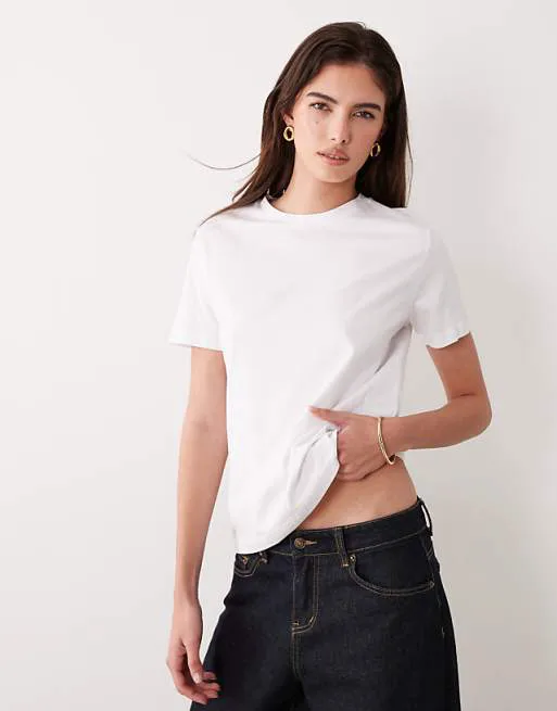 Белая футболка с круглым вырезом Mango, Белый, Белая футболка с круглым вырезом Mango
Белая футболка с круглым вырезом Mango, Белый, Белая футболка с круглым вырезом Mango