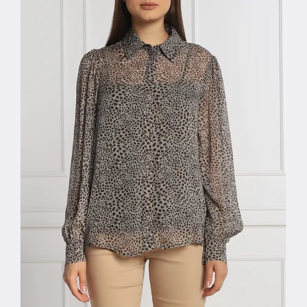 Рубашка стандартного кроя Liu Jo, коричневый
Рубашка стандартного кроя Liu Jo, коричневый