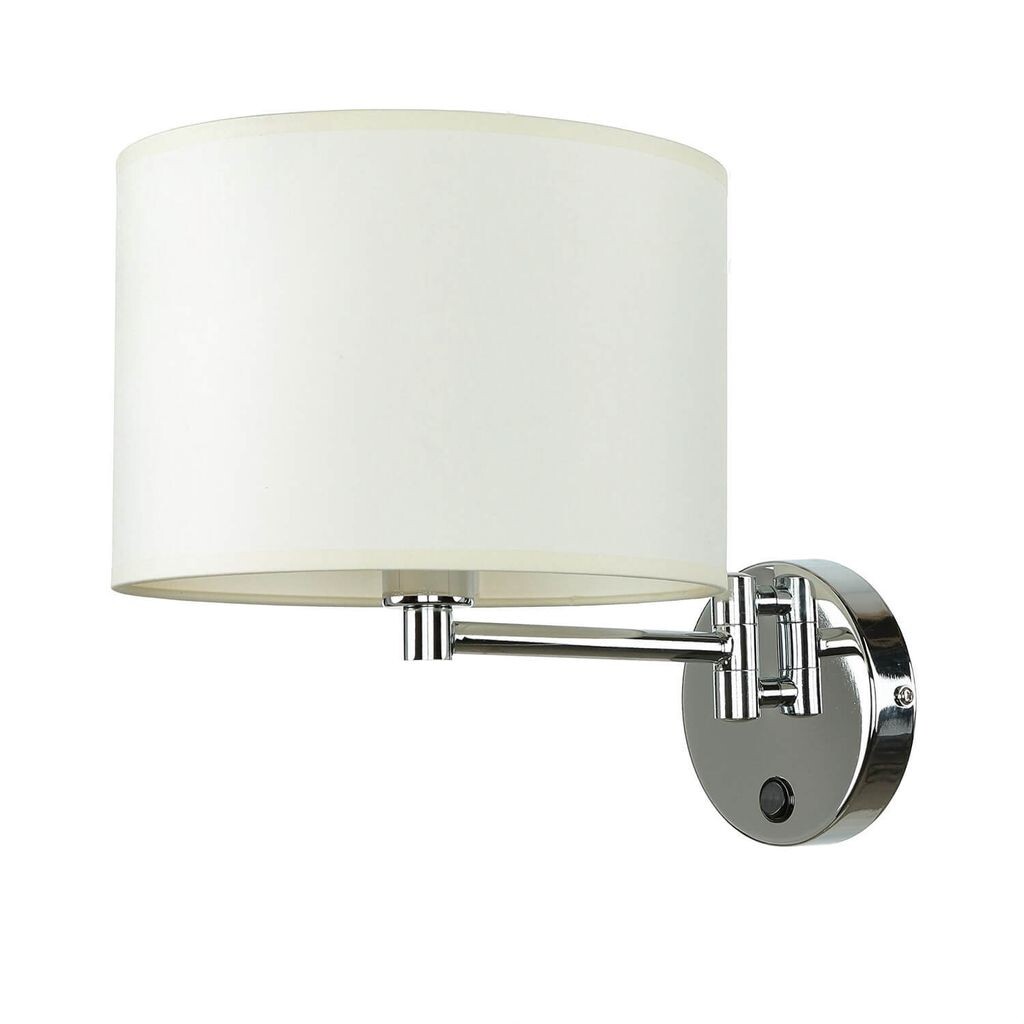 Настенный светильник для гостиницы с регулируемым тканевым абажуром E14, настенный светильник для кровати, спальни Licht-Erlebnisse 
Настенный светильник для гостиницы с регулируемым тканевым абажуром E14, настенный светильник для кровати, спальни Licht-Erlebnisse