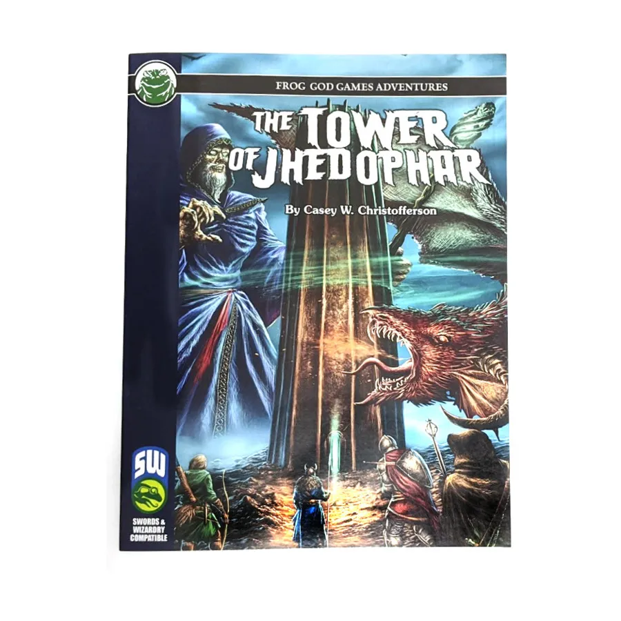Модуль Tower of Jhedophar (Swords & Wizardry), Swords & Wizardry (Frog God Games)
Модуль Tower of Jhedophar (Swords & Wizardry), Swords & Wizardry (Frog God Games)
