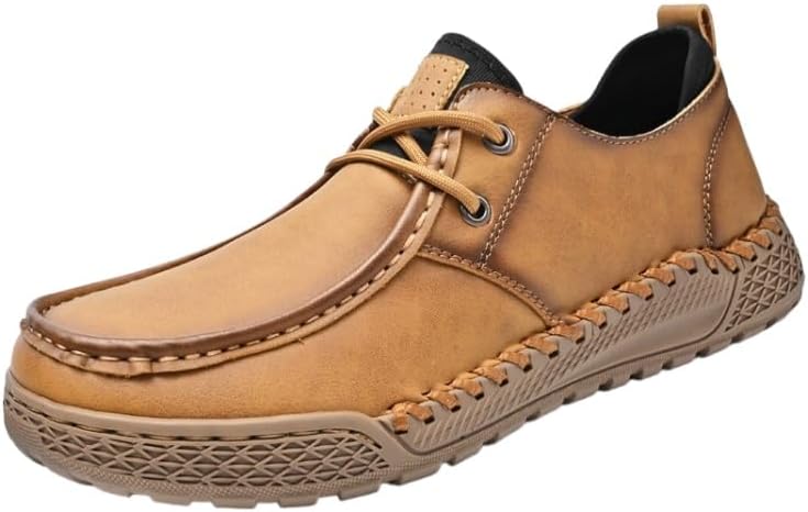 Мужские лоферы большого размера для весны/осени - черные повседневные кожаные туфли с мягкой подошвой на шнуровке, комфорт на весь день и гибкая подошва Clolinde
Мужские лоферы большого размера для весны/осени - черные повседневные кожаные туфли с мягкой подошвой на шнуровке, комфорт на весь день и гибкая подошва Clolinde