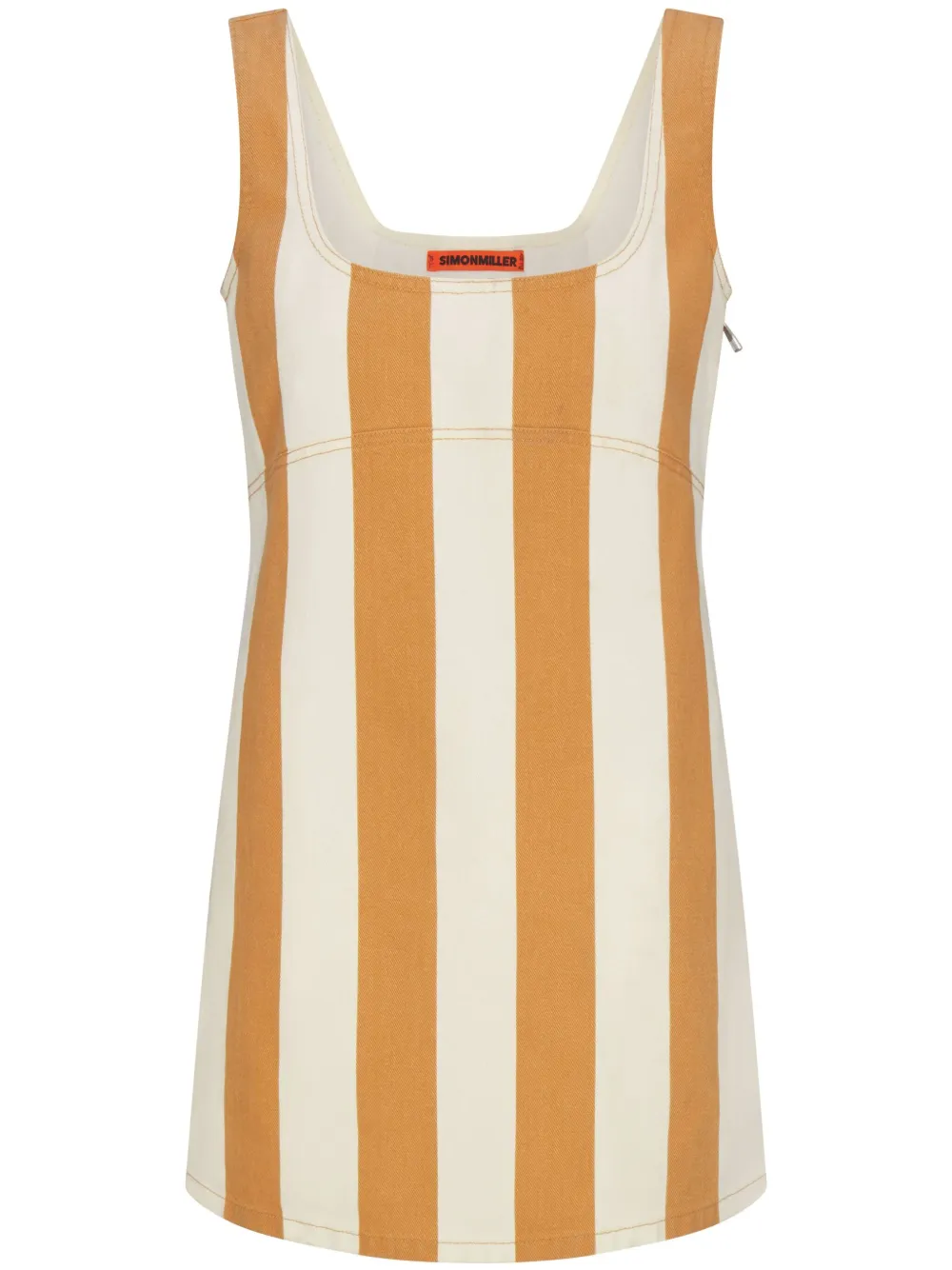 Платье из денима в полоску Сахара Simon Miller, нейтральный
Платье из денима в полоску Сахара Simon Miller, нейтральный