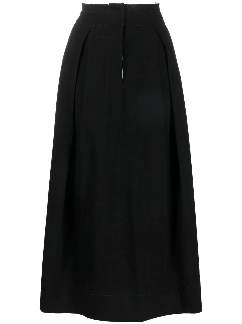Длинная плиссированная юбка Uma Wang, черный 
Длинная плиссированная юбка Uma Wang, черный
