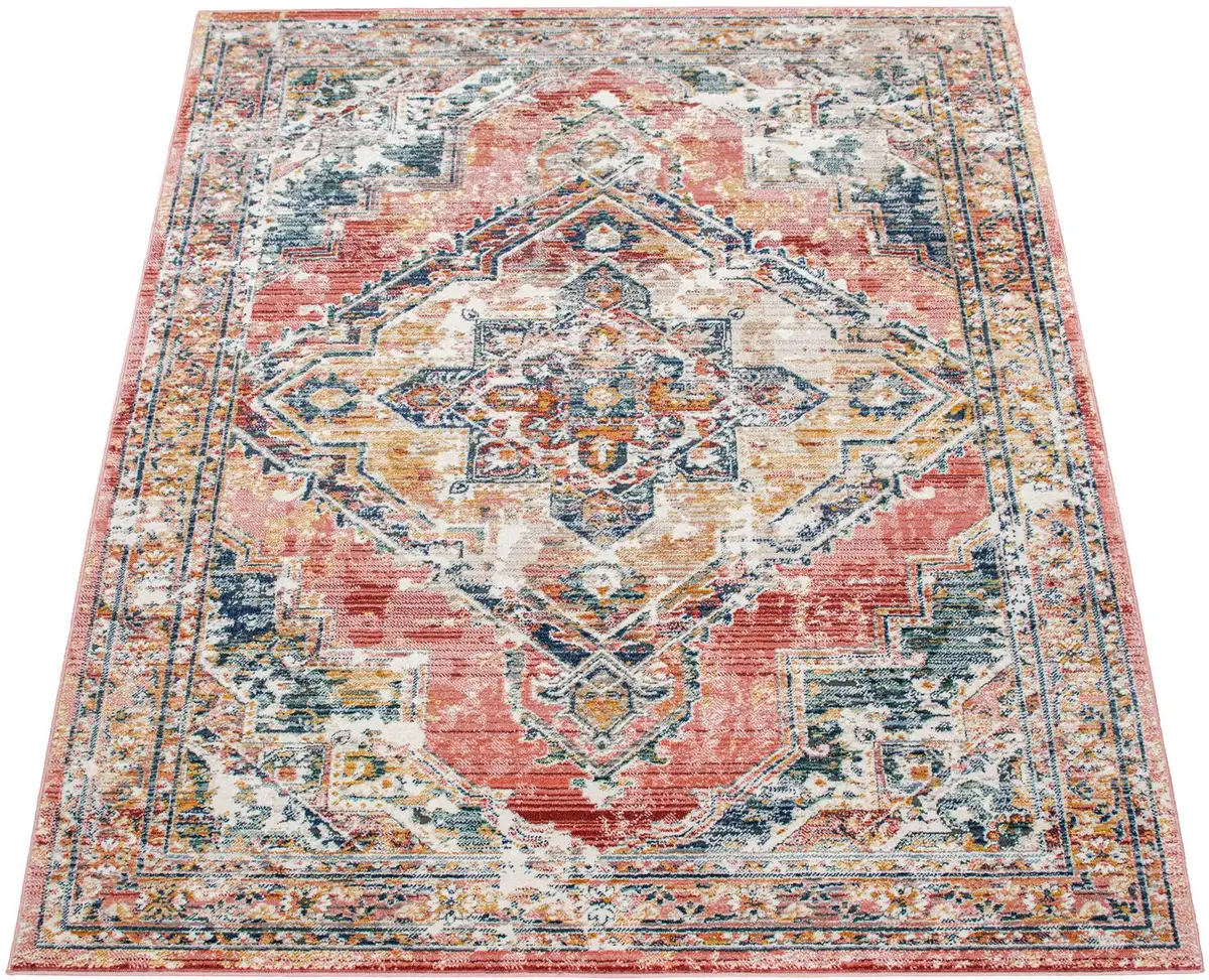 Ковер Paco Home "Herbete 735", прямоугольный, короткий ворс, восточный стиль, винтажный дизайн, гостиная 80х150 см, красный
Ковер Paco Home "Herbete 735", прямоугольный, короткий ворс, восточный стиль, винтажный дизайн, гостиная 80х150 см, красный